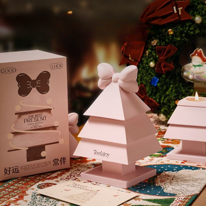 Home Fragrance Set Gift - Weihnachtsduftkerzen-Geschenkset - festliches Feiertags- und Geburtstagsgeschenk