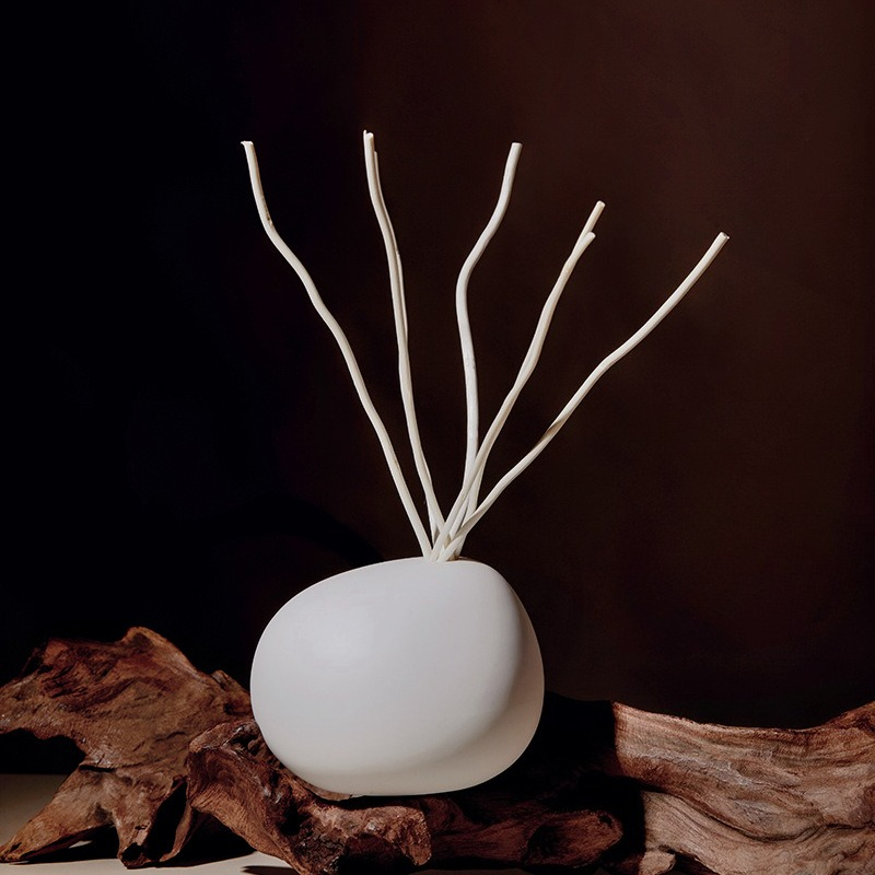 Home Fragrance White Zen - Rohrdiffusor mit Zen-Tee-Duft und weißen natürlichen