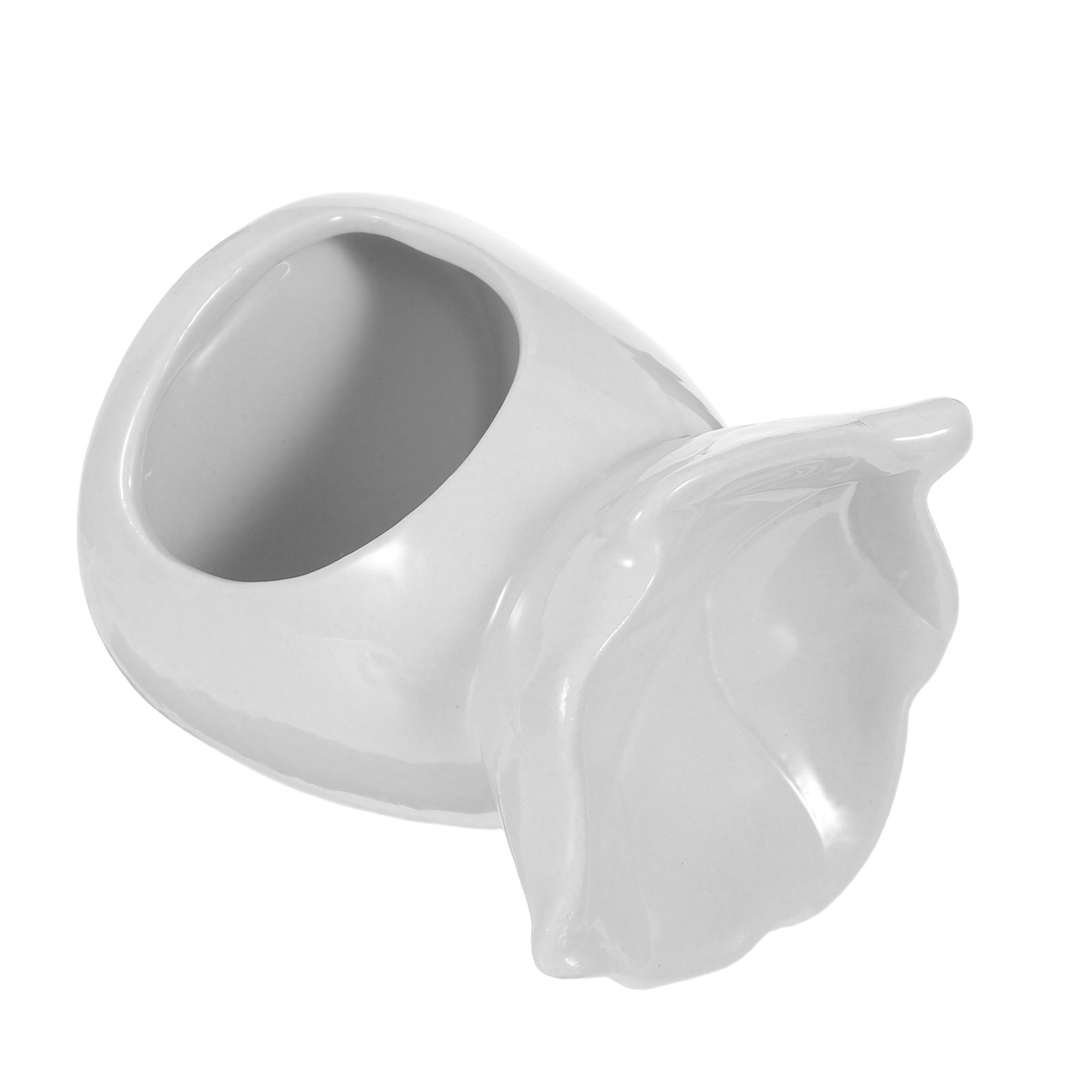 Ceramic Oil Burner - Keramikhalter Eleganter Blattförmiger Teelicht-Ölbrenner Aromatherapie Ätherisches
