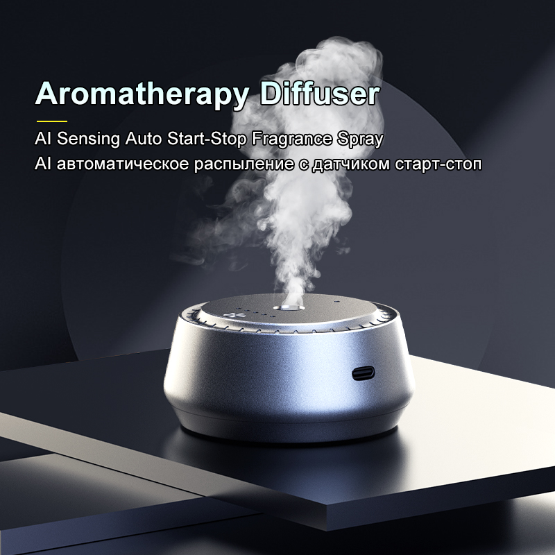 Home Fragrance Long Lasting - Intelligenter Aromatherapie-Diffusor mit KI-gesteuertem Start/Stopp, Schneller