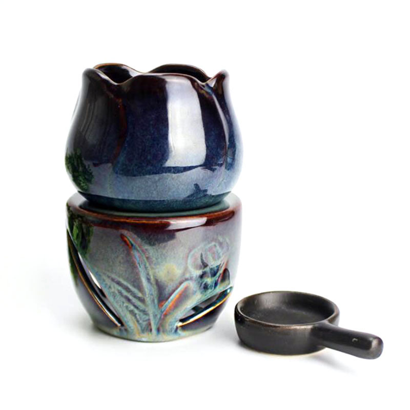 Ceramic Oil Burner - Große Kapazität Splited Aroma Brenner Kerze