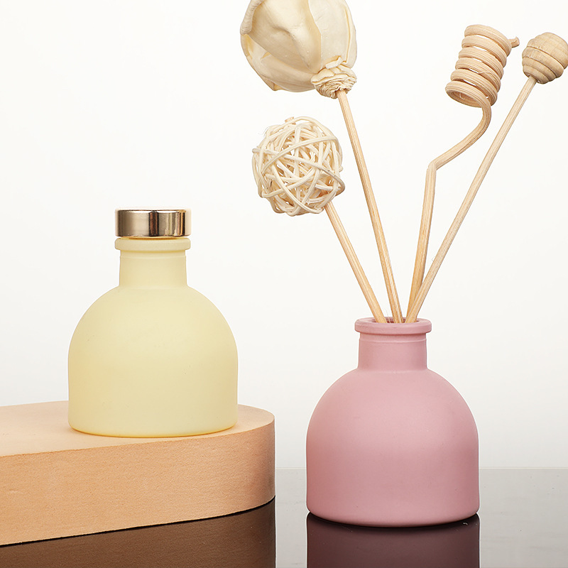 Home Fragrance Reed Diffuser - 1pc 50ml Leere Rosa/Weiß/Gelb/Schwarz Aromatherapie Diffusor