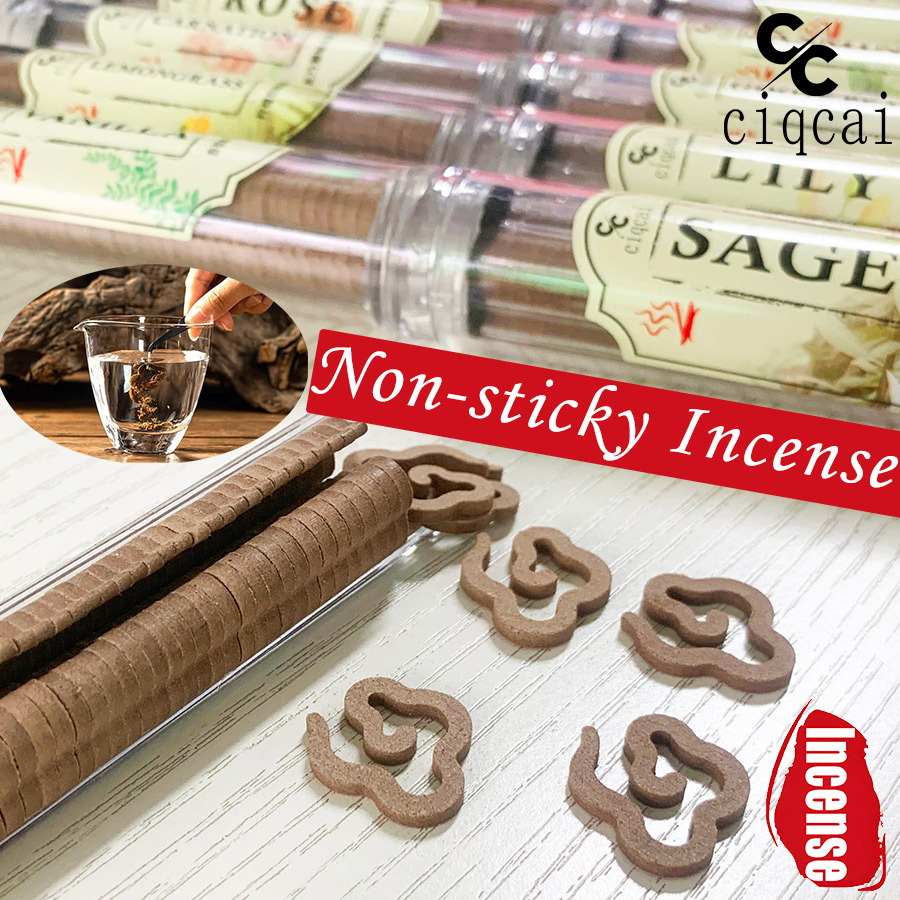 Home Fragrance Set Gift - [3er-Pack】Hochwertiger klassischer kleiner Spulen-Räucherstäbchen, reiner handgemachter