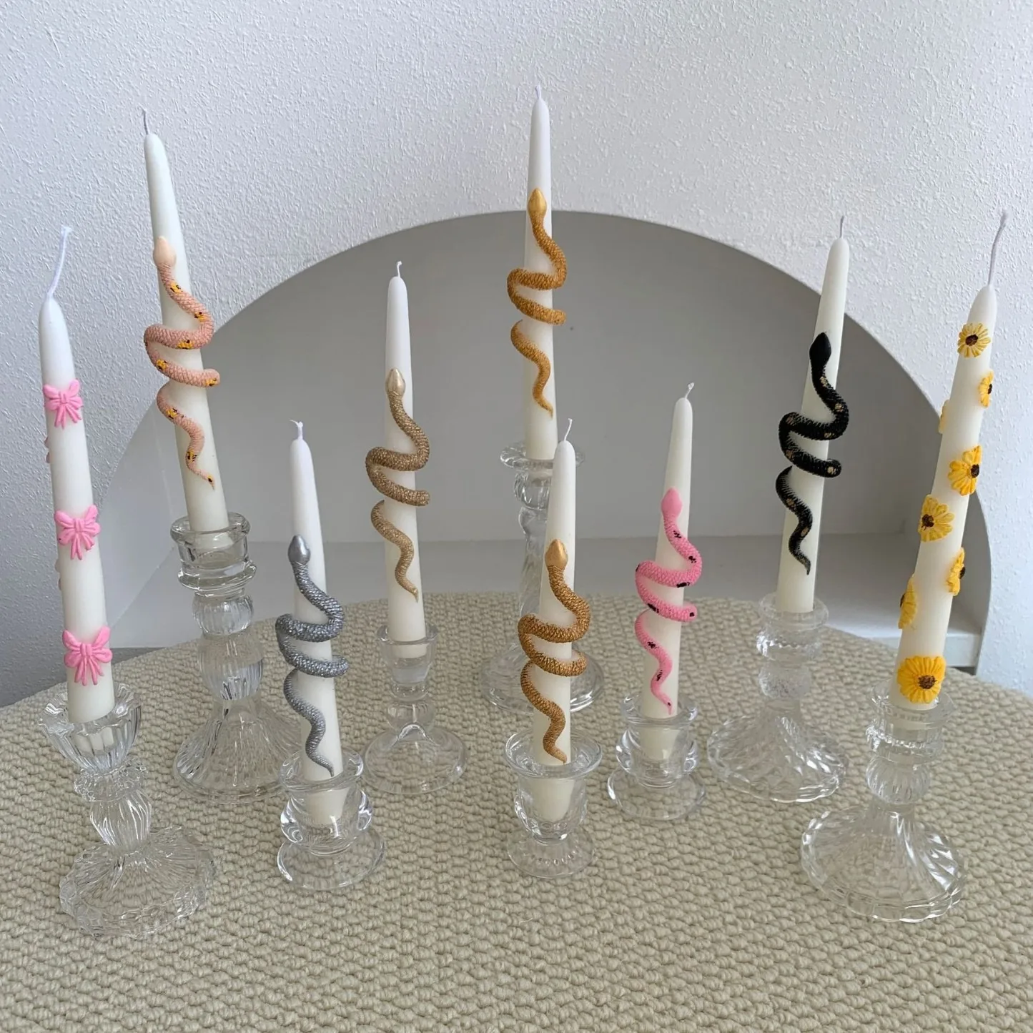 yes1pc 20 cm/7,87 Zoll handgez – Beeswax Taper Candle Bewertung und Preis