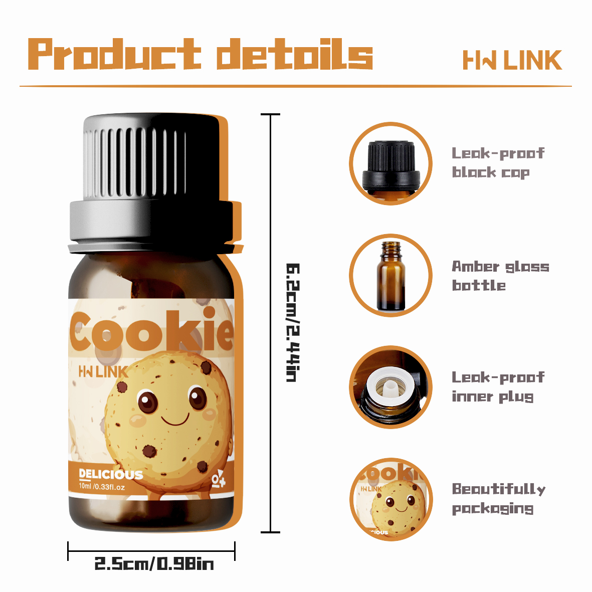 10ml Keks-Aromatherapieöle für – Home Fragrance Oils Bewertung und Preis