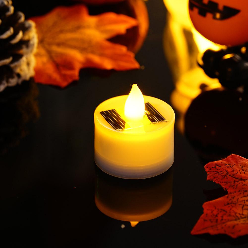 Neue Solarkerzen, flammenlose  – Beeswax Taper Candle Bewertung und Preis