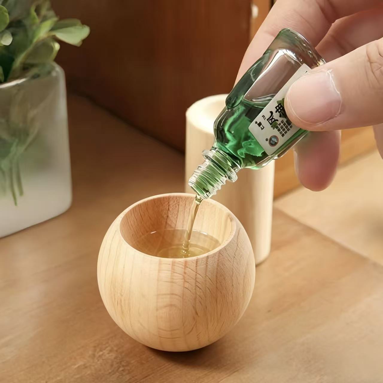 Tragbarer Holz-Duftöldiffusor  – Home Fragrance Natural Bewertung und Preis