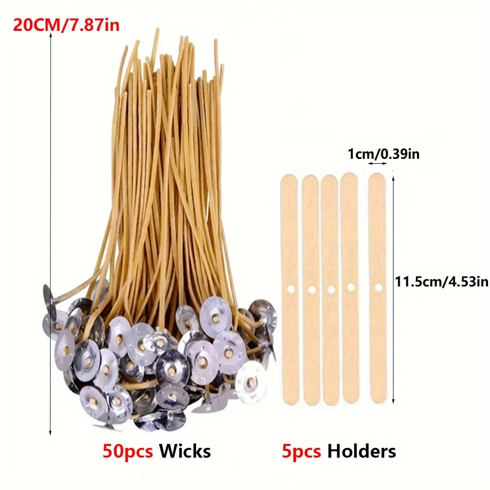 Kerzendochte, 50 Stück, 20,3 c – Beeswax Taper Candle Bewertung und Preis