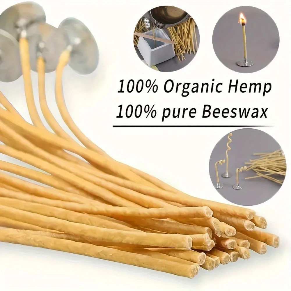 Kerzendochte, 50 Stück, 20,3 c – Beeswax Taper Candle Bewertung und Preis