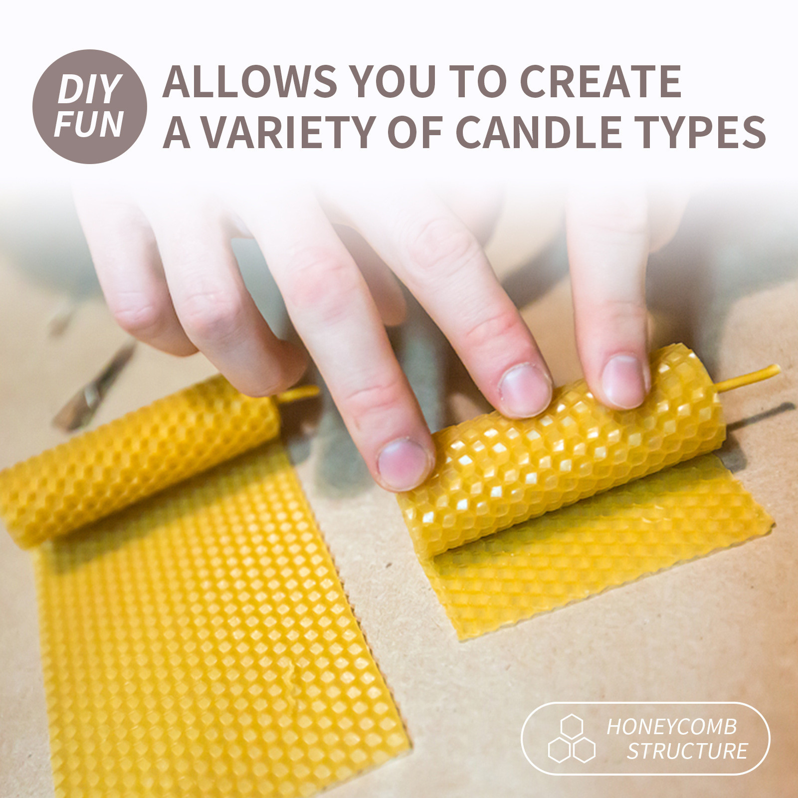 10/20/30 stücke Natürliche Bie – Beeswax Taper Candle Bewertung und Preis