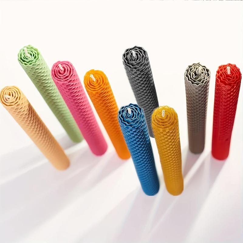 18/27 Bienenwachs-Finkerzeln,  – Beeswax Taper Candle Bewertung und Preis